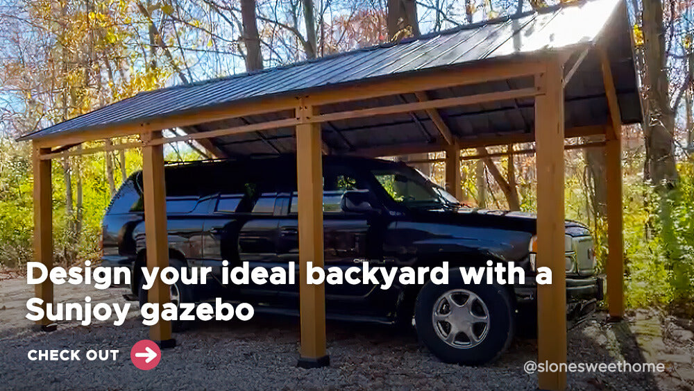 Design Your Ideal Backyard with a Sunjoy Gazebo | sunjoygroup
