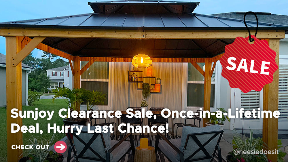 Sunjoy Clearance Sale,Once-in-a -Lifetime Deal,Hurry Last Chance! | sunjoygroup