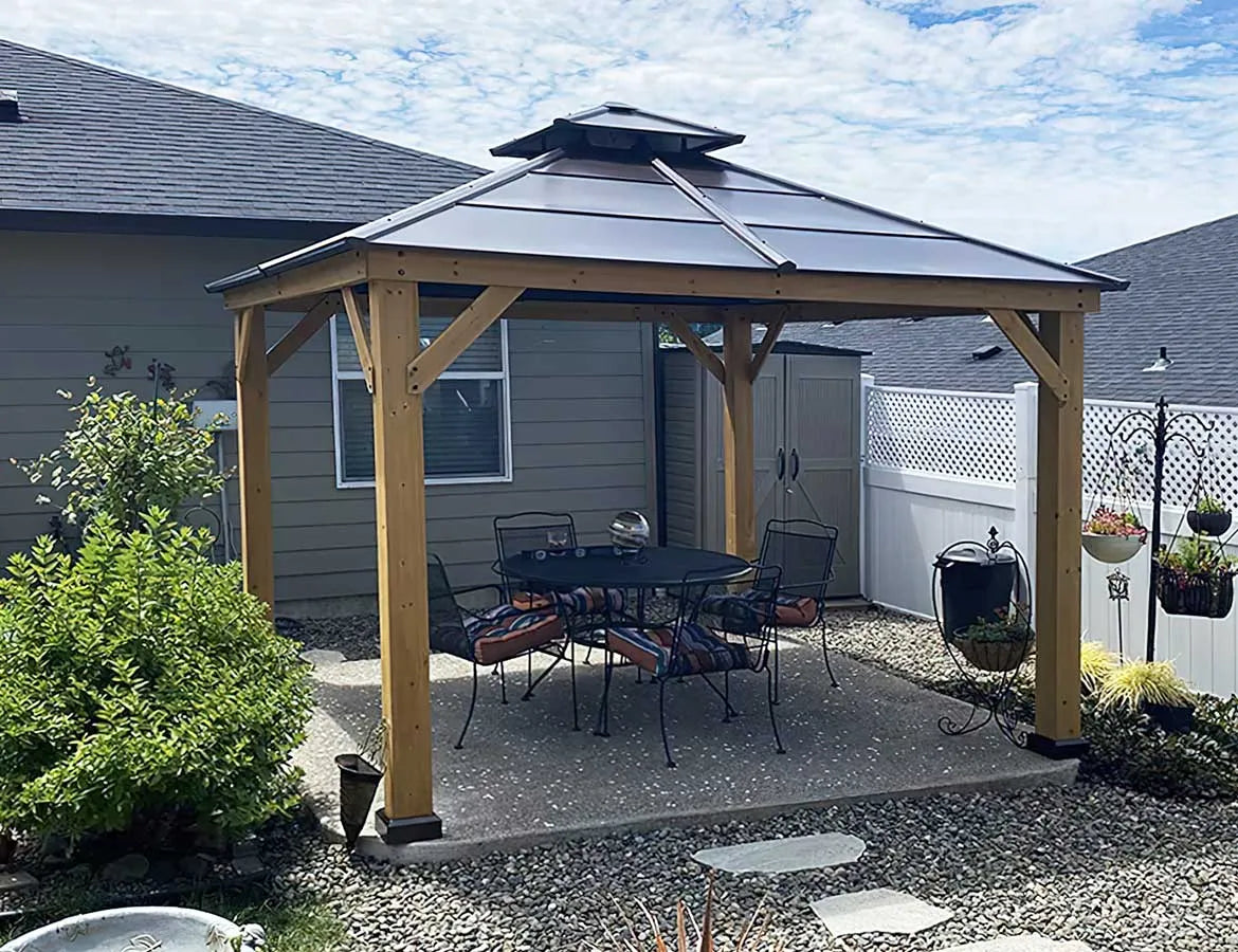 How to Install a Gazebo on Pavers?