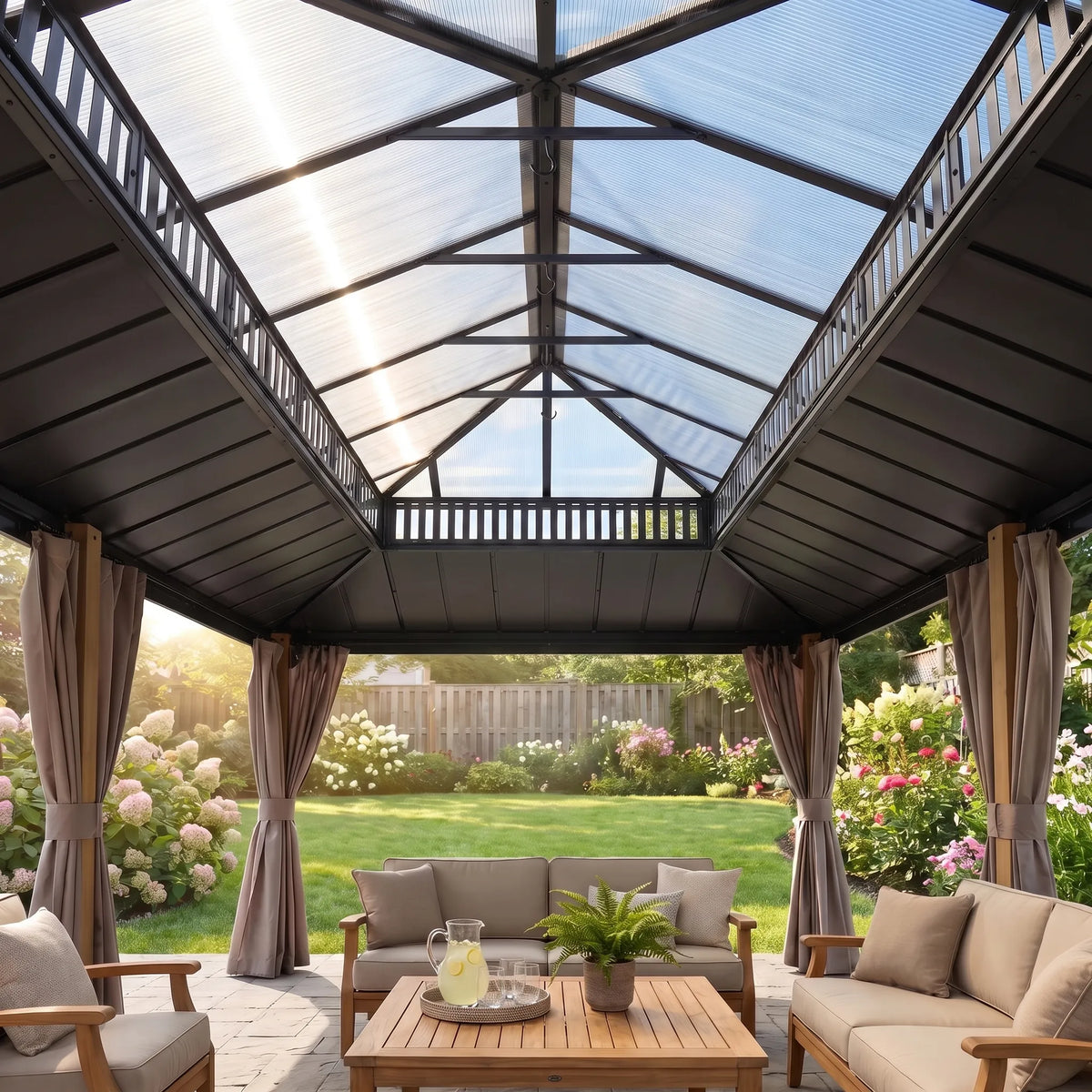 Kingston Horizon PC-Vent Cedar Gazebo, 12x20