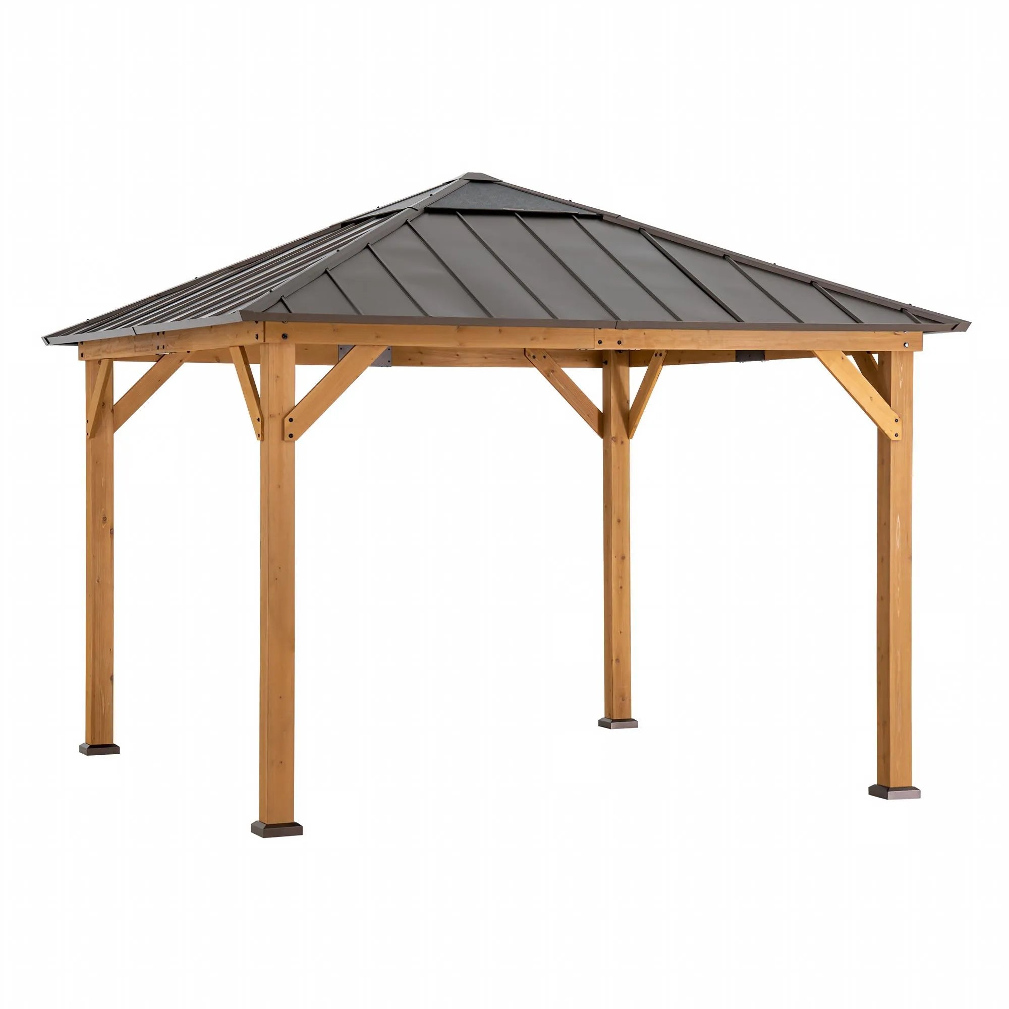 Antrim Skylight Cedar Gazebo, 11x11