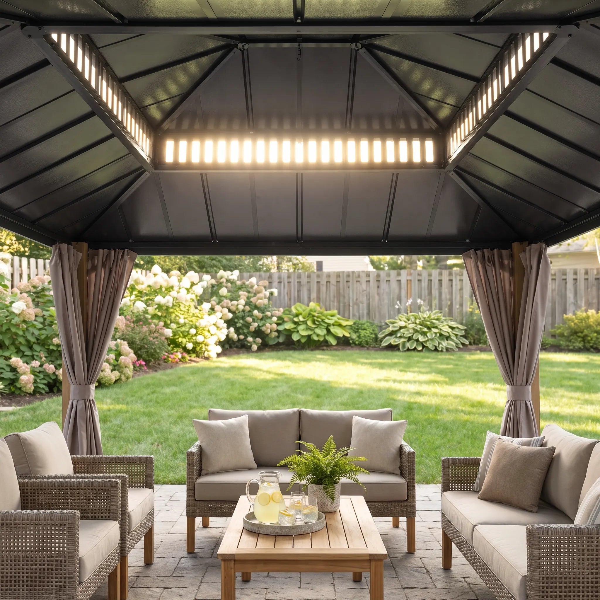 Kingston Elite Cedar Gazebo, 12x10