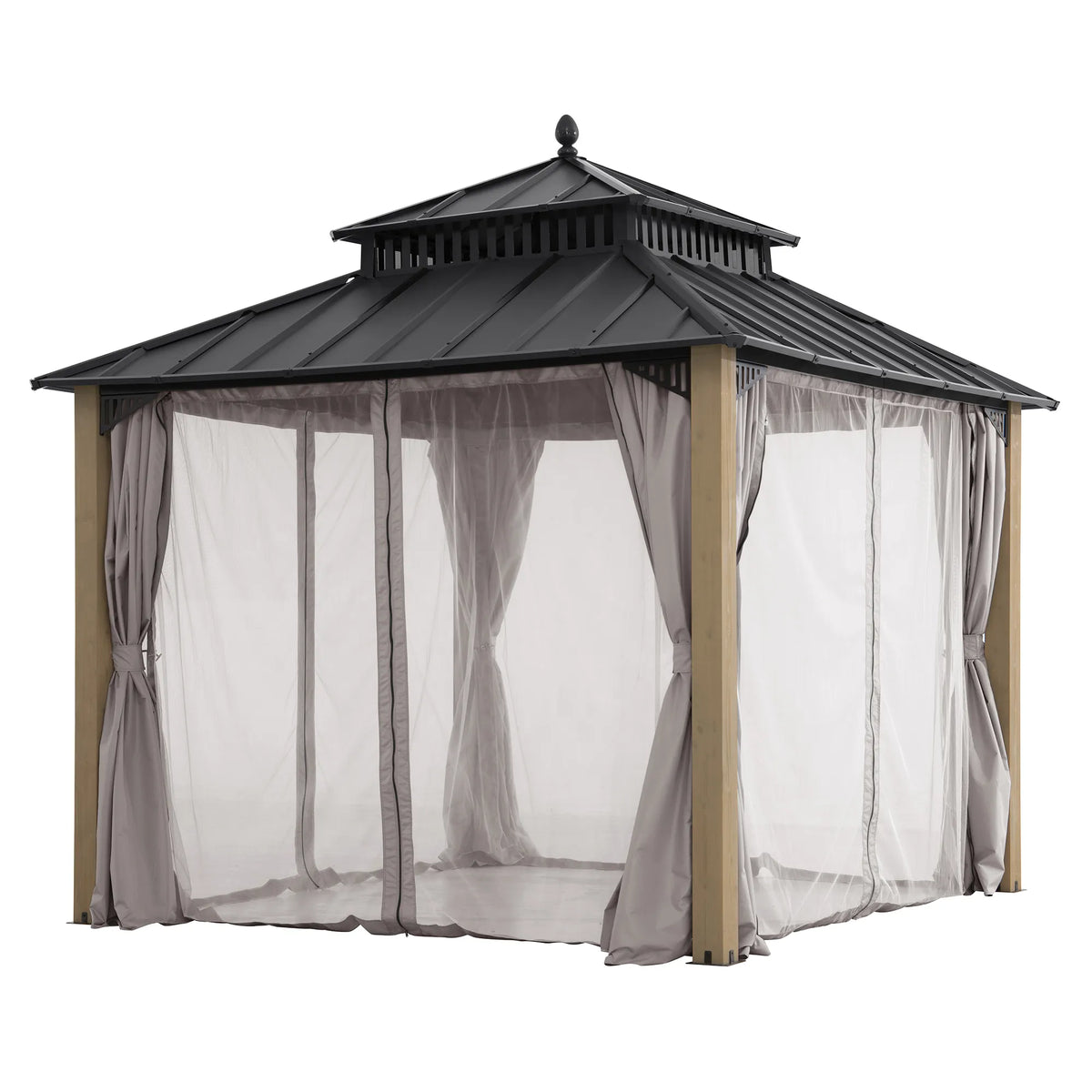 Kingston Elite Cedar Gazebo, 10x10