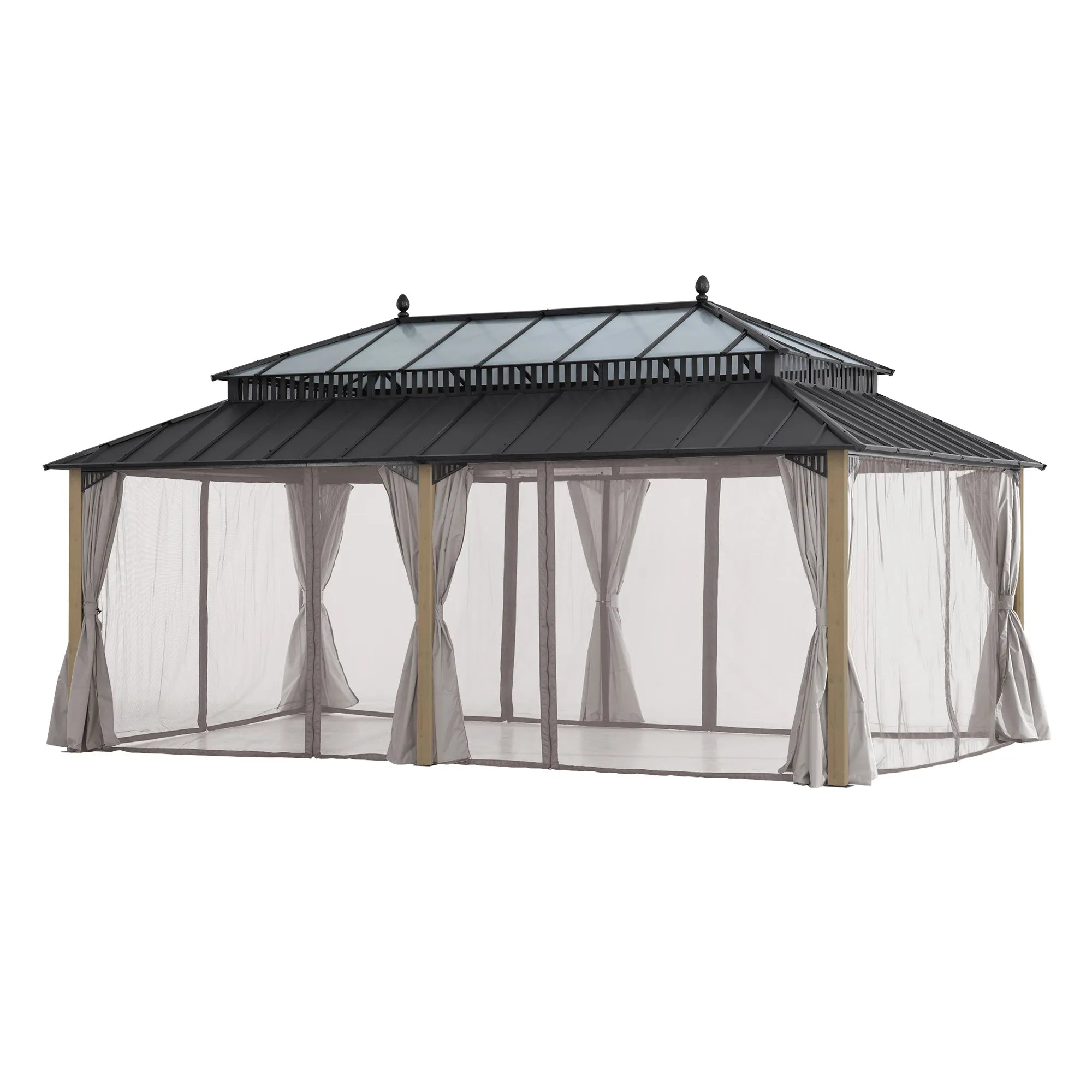 Kingston Horizon PC-Vent Cedar Gazebo, 12x20