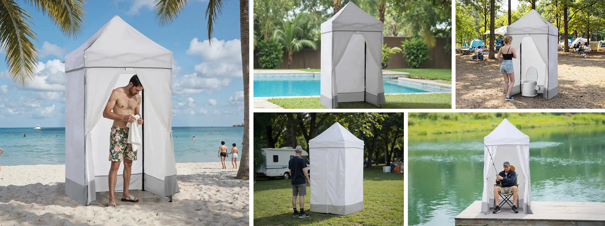 SUNJOY 4x4 Pop-Up Canopy Tent, Outdoor Tool-Free Pop-Up Gazebo with Sidewalls - Gray