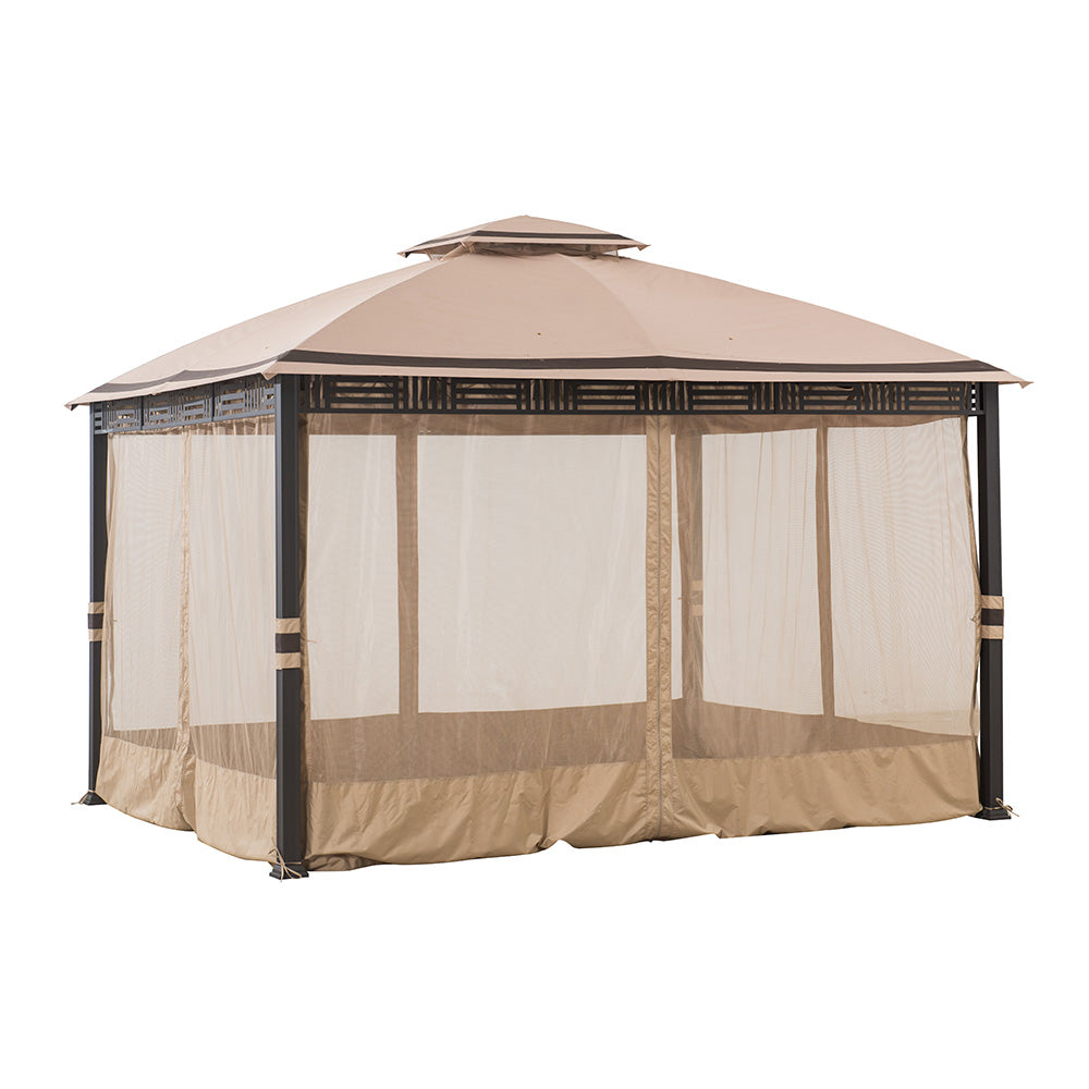 SUNJOY Sesame Replacement Mosquito Netting For Westbrook Soft Top Gazebo (10X12 Ft) A101007903 Sold At Big Lots.