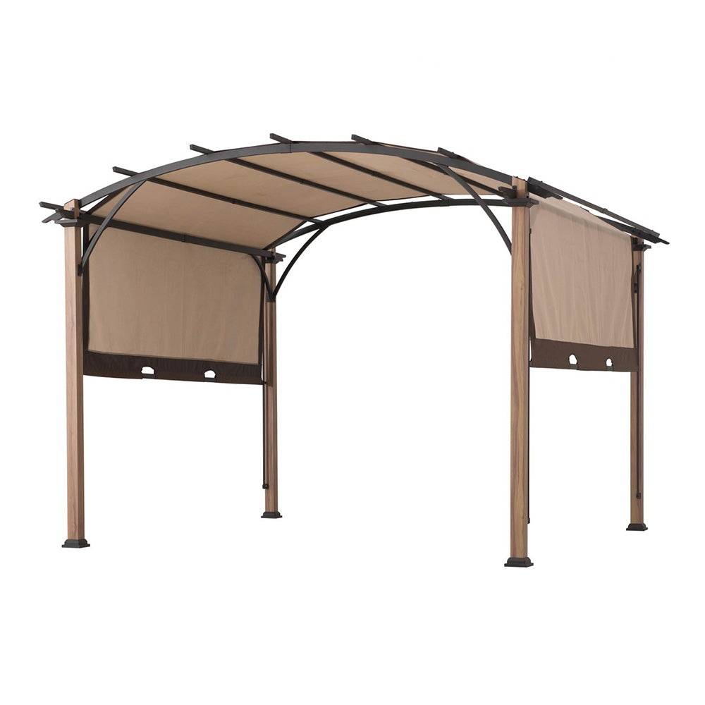SUNJOY Brown Replacement Canopy For Arch Top Pergola (11X11 Ft) A106000507 Sold At ACE.