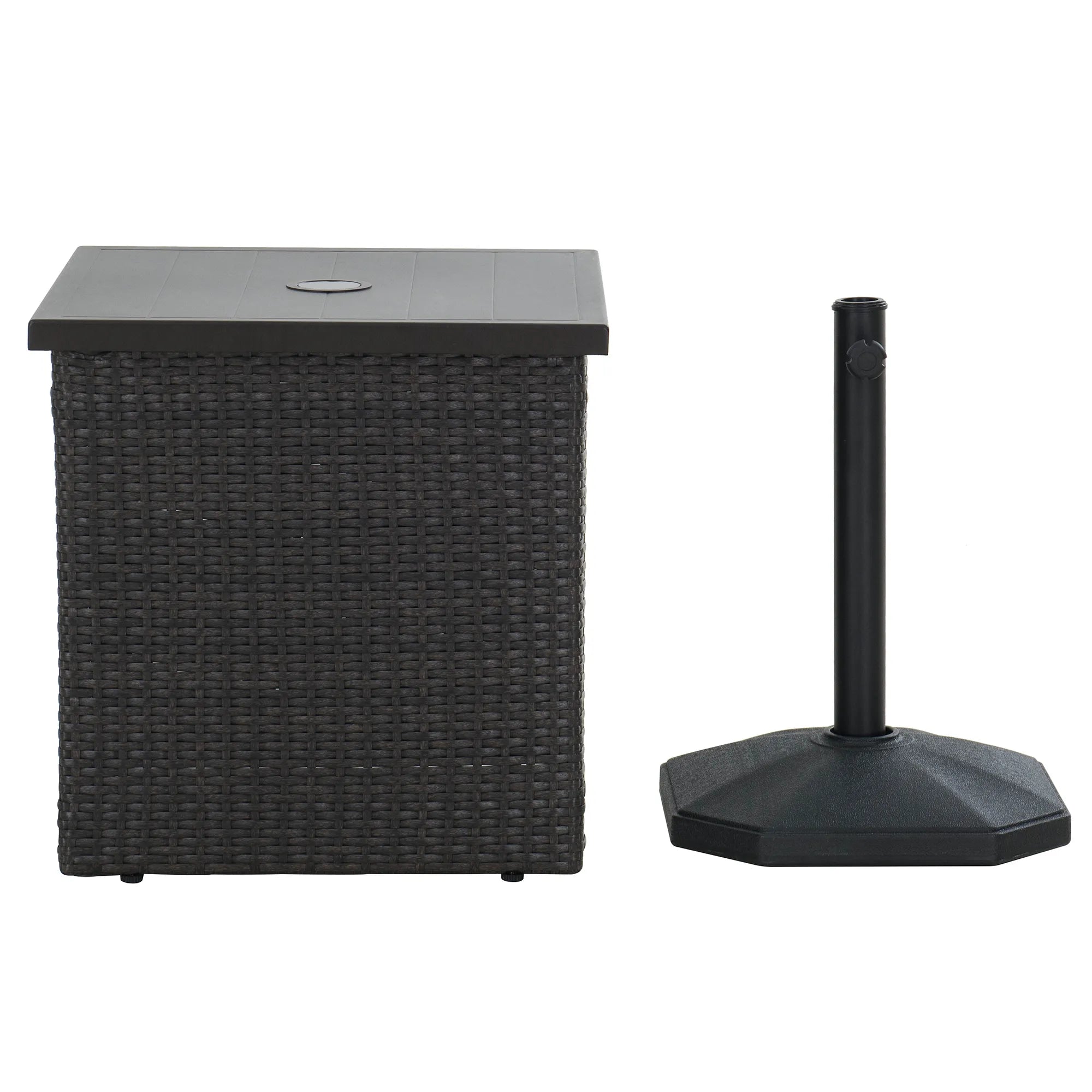Combination Umbrella Stand Side Table