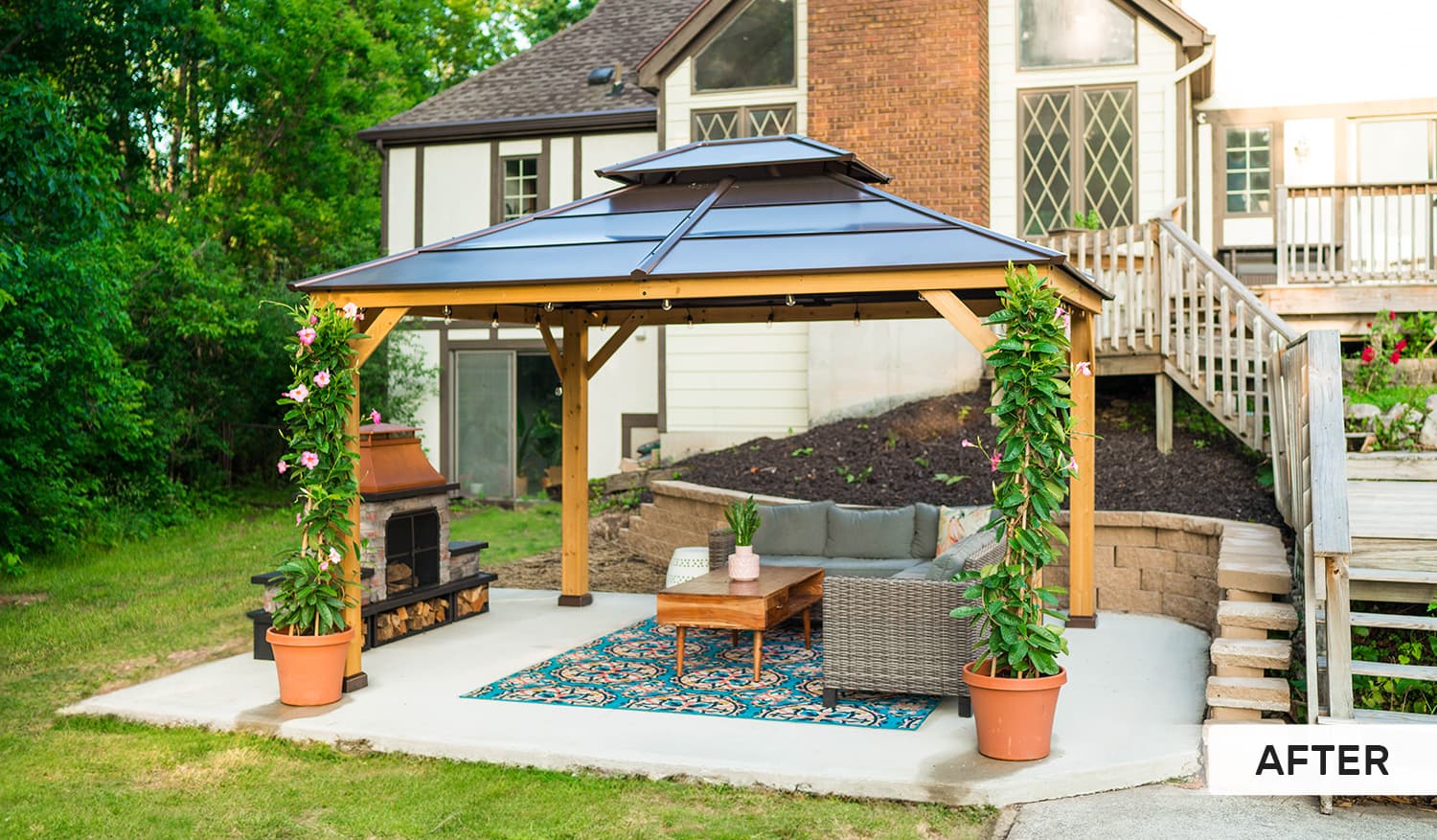 Sunjoy Gazebo: Stylish, functional, and weatherproof