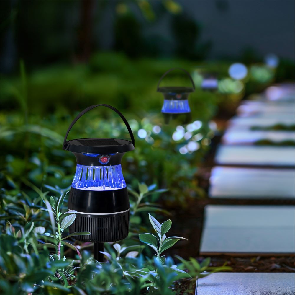 SUNJOY Solar Bug Zapper with Solar Panel and UV Light Success