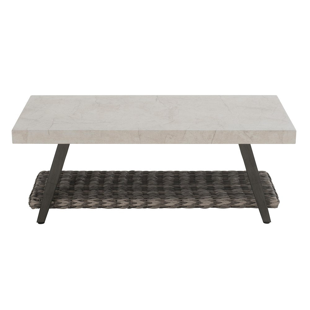 SUNJOY 4-pc. Aluminum Deep Seating Set with Sunbrella® Cushions.