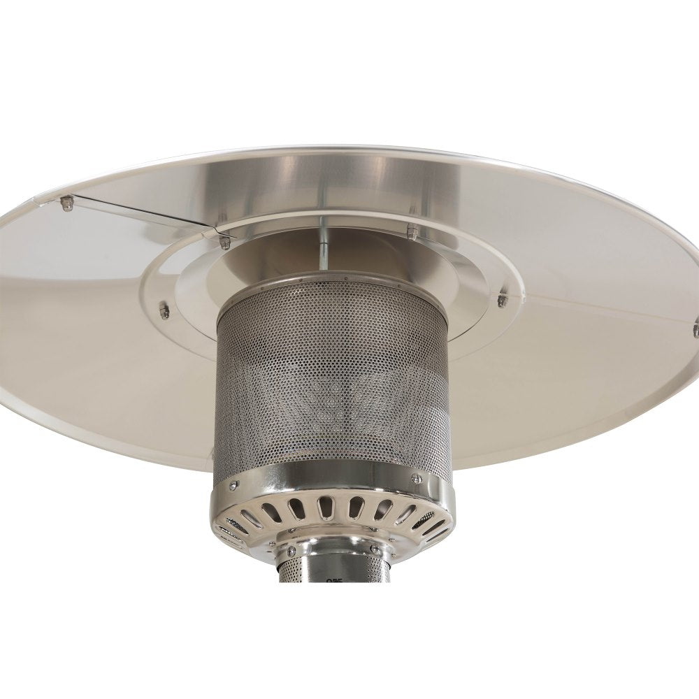 47,000 BTU Propane Heater with Wheels for Patio Space