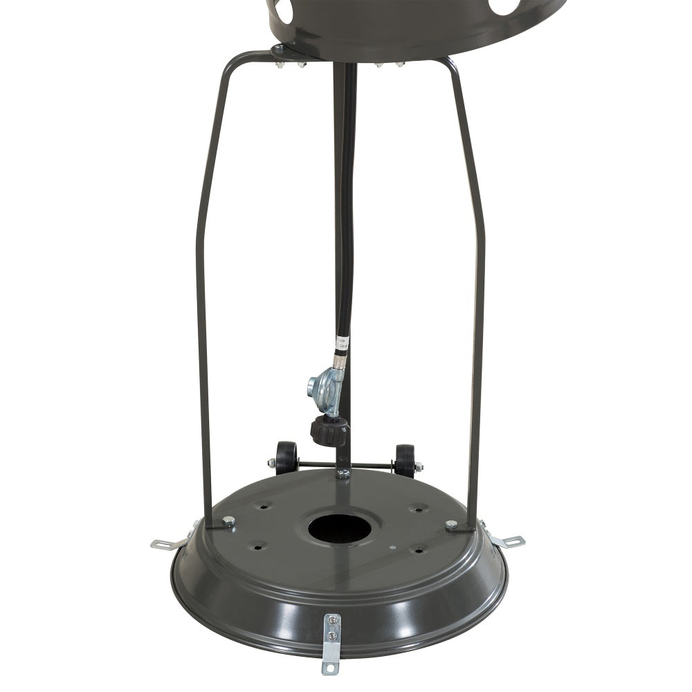 47,000 BTU Propane Heater with Wheels for Patio Space
