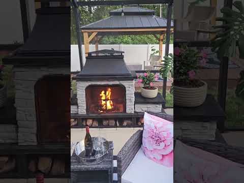 Best Outdoor Wood Burning Fireplace for Backyard