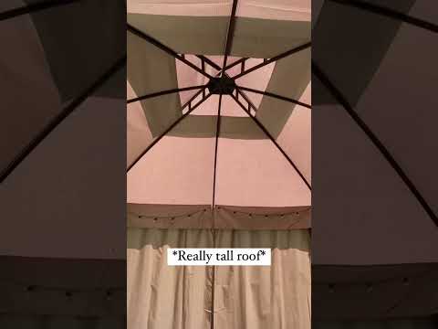 Best 11x13 Backyard Gazebo with LED Light for Summer Outdoor Decor
