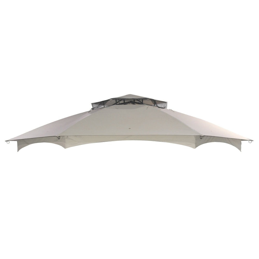 SUNJOY Beige Replacement Canopy For Vineyard Gazebo (11X15 Ft) L-GZ076PST-1A-4 Sold At Walmart US.