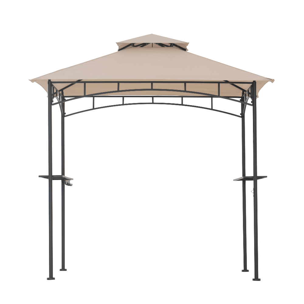 SUNJOY Sesame Replacement Canopy For Heathermoore Grill Gazebo (5X8 Ft) A103000300 Sold At Home Depot.