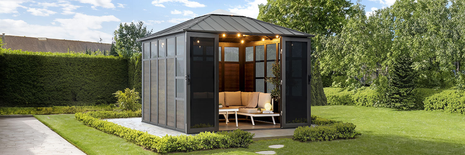 Patio Sunroom Kits, Screen House, Four Seasons Sunrooms | Sunjoy Group