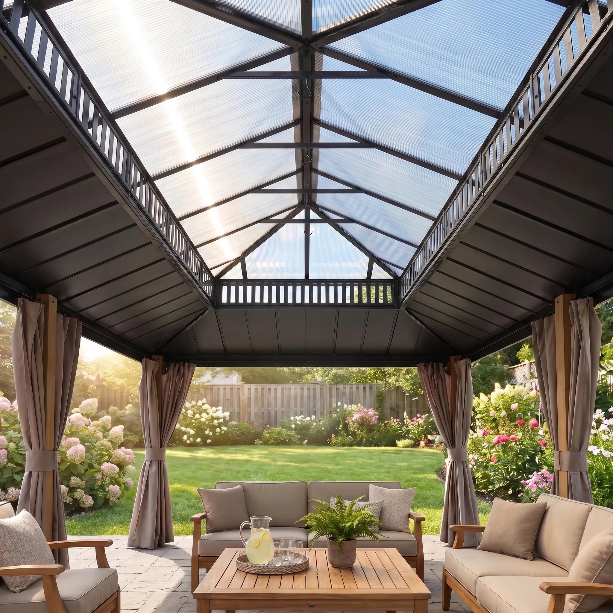 Kingston Horizon PC-Vent Cedar Gazebo, 12x20