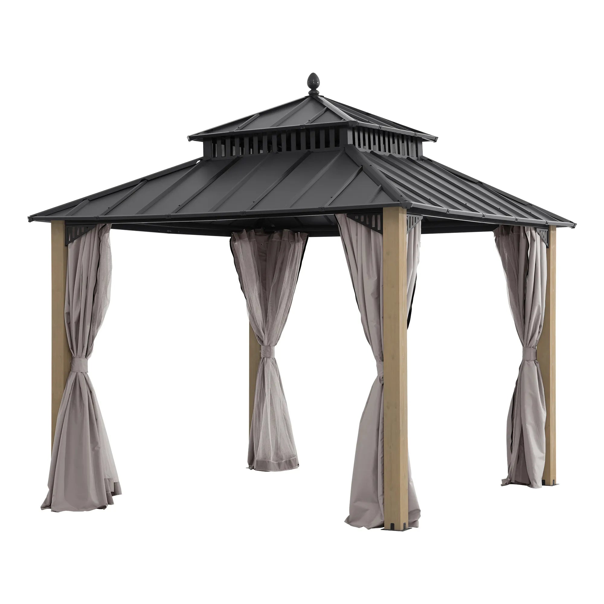 Kingston Elite Cedar Gazebo, 10x10