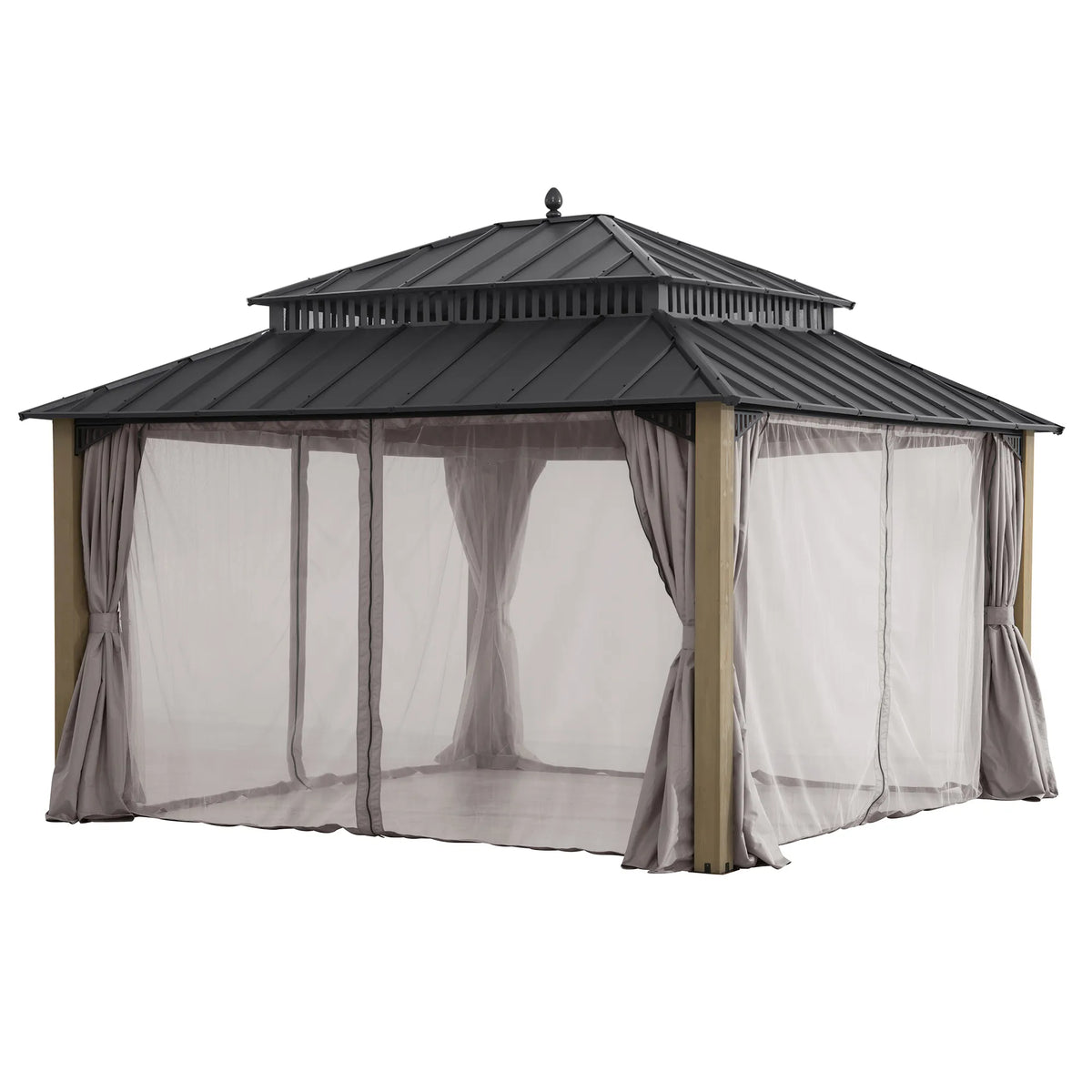 Kingston Elite Cedar Gazebo, 12x14