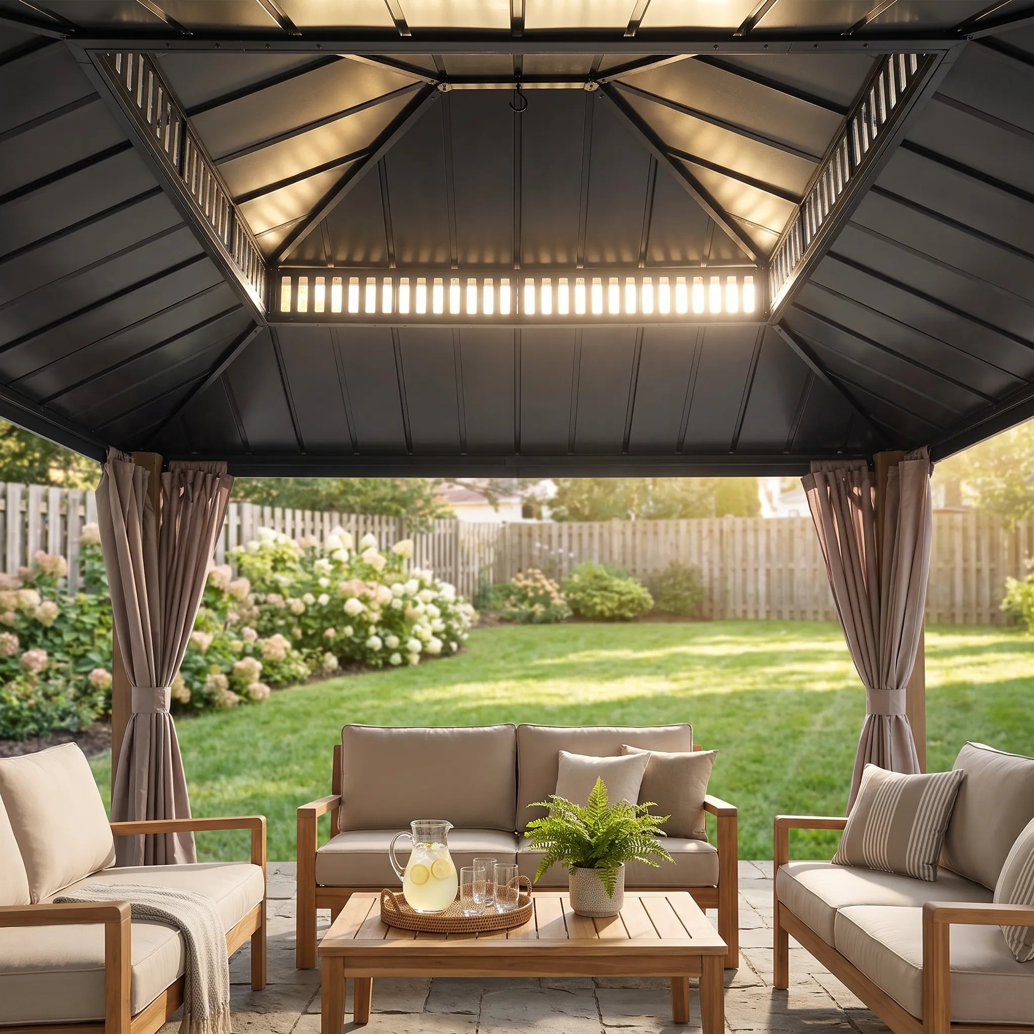 Kingston Elite Cedar Gazebo, 12x14