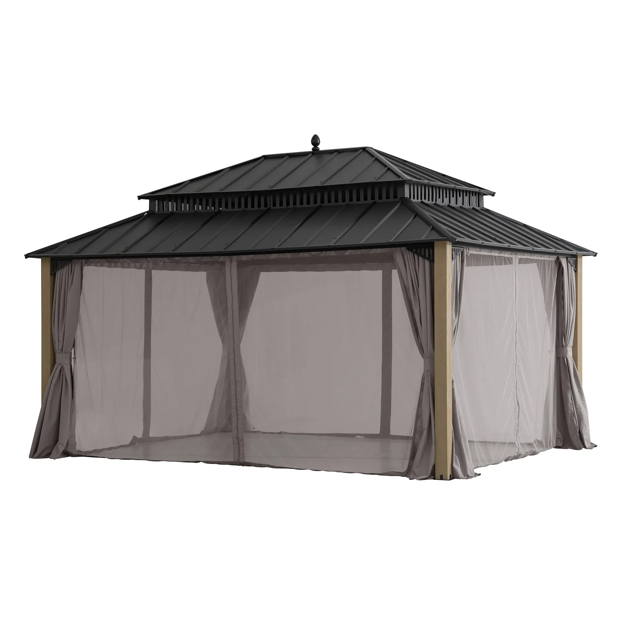 Kingston Elite Cedar Gazebo, 12x16