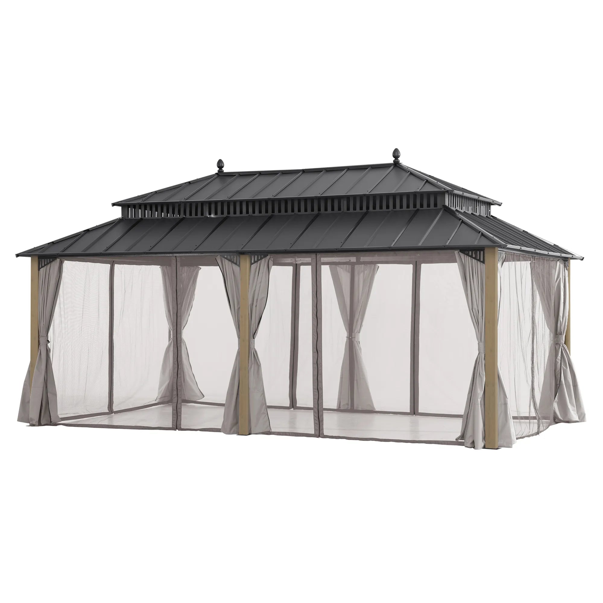 Kingston Elite Cedar Gazebo, 12x20