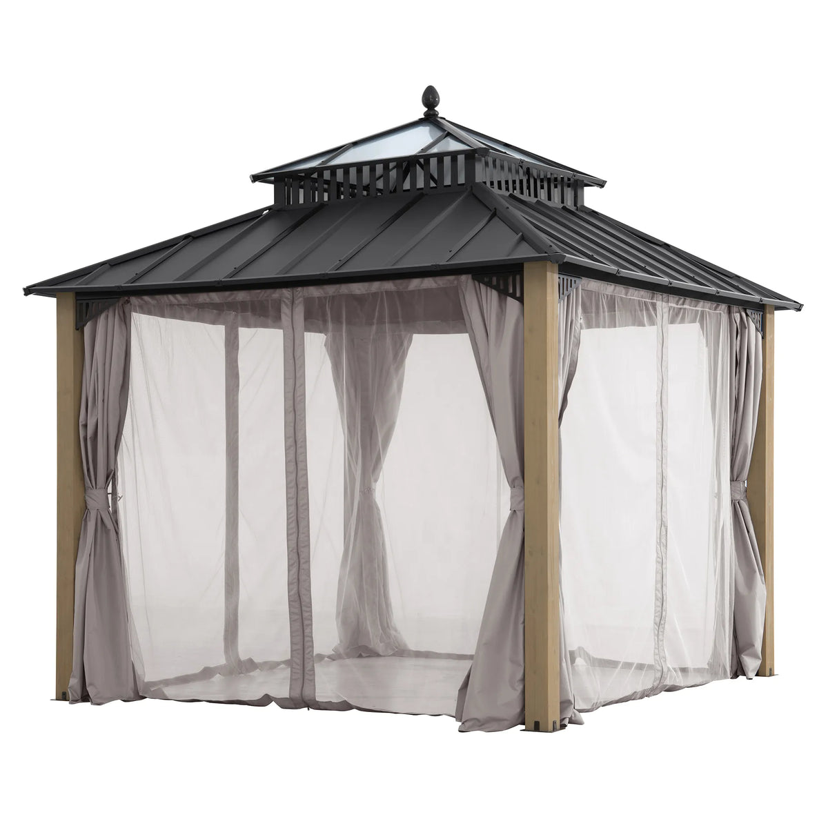 Kingston Horizon PC-Vent Cedar Gazebo, 10x10