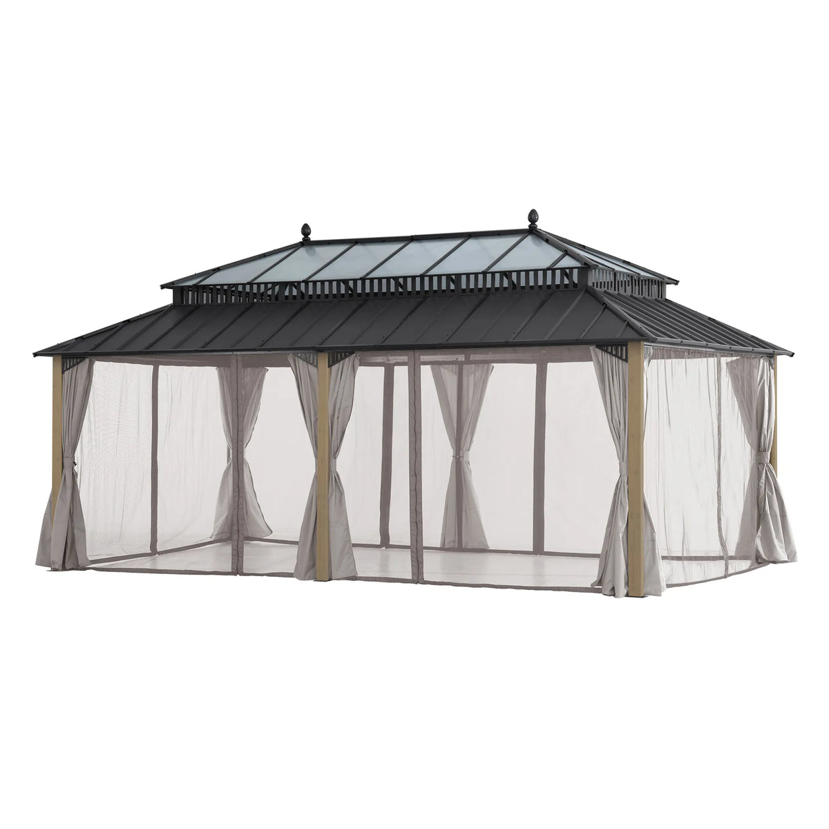 Kingston Horizon PC-Vent Cedar Gazebo, 12x20