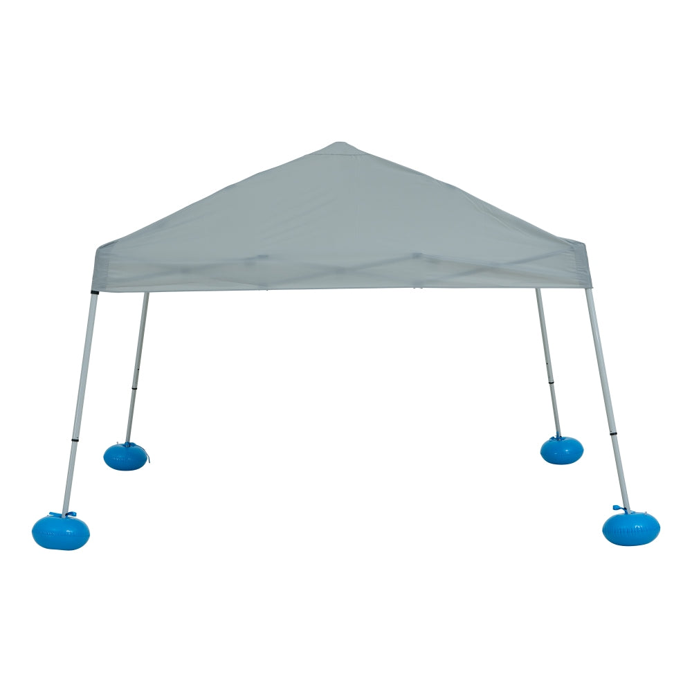 SUNJOY 10x10 Floating Pool Gazebo with PVC Floats and Carry Bag.