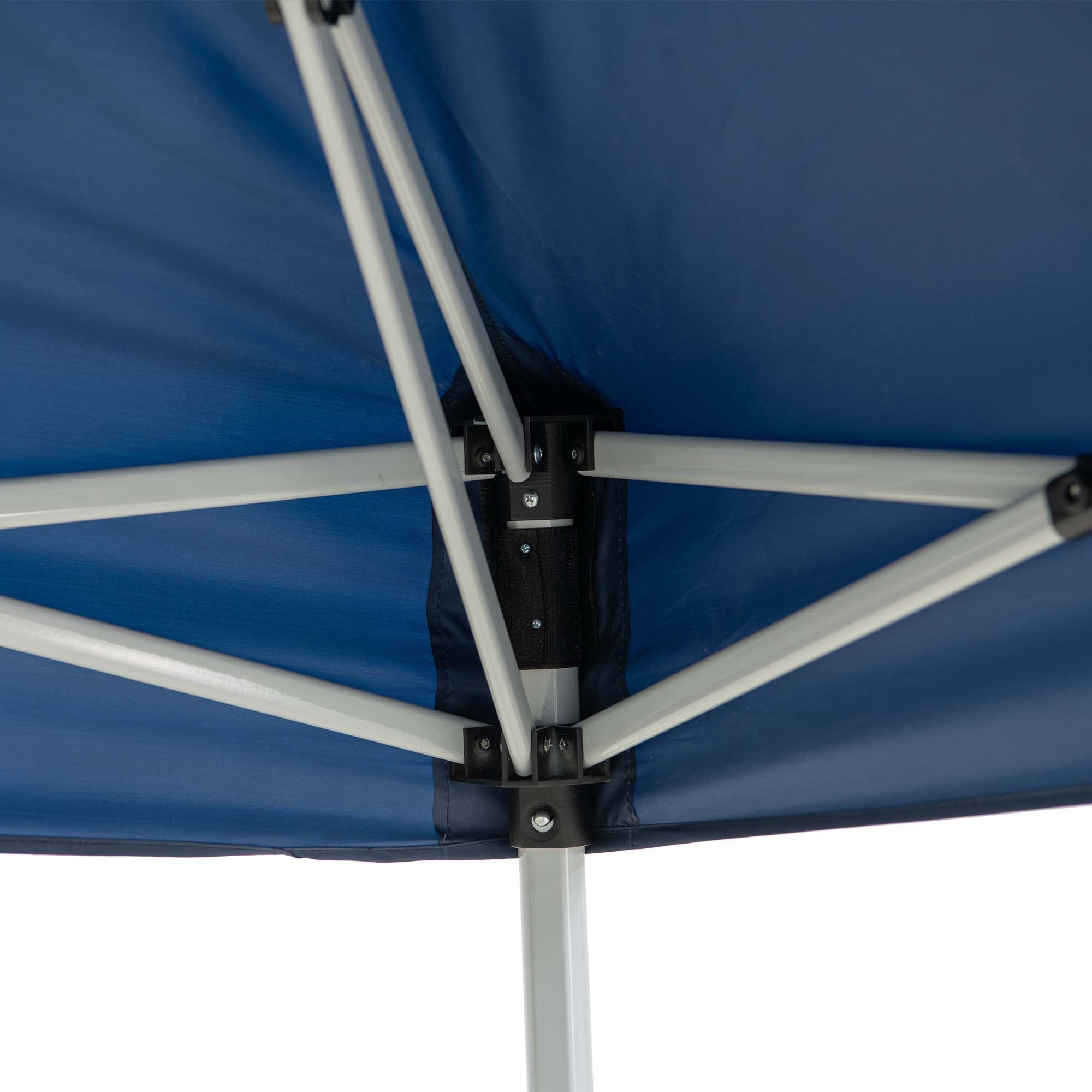 SUNJOY 10x10 Floating Pool Gazebo with PVC Floats and Carry Bag - Navy