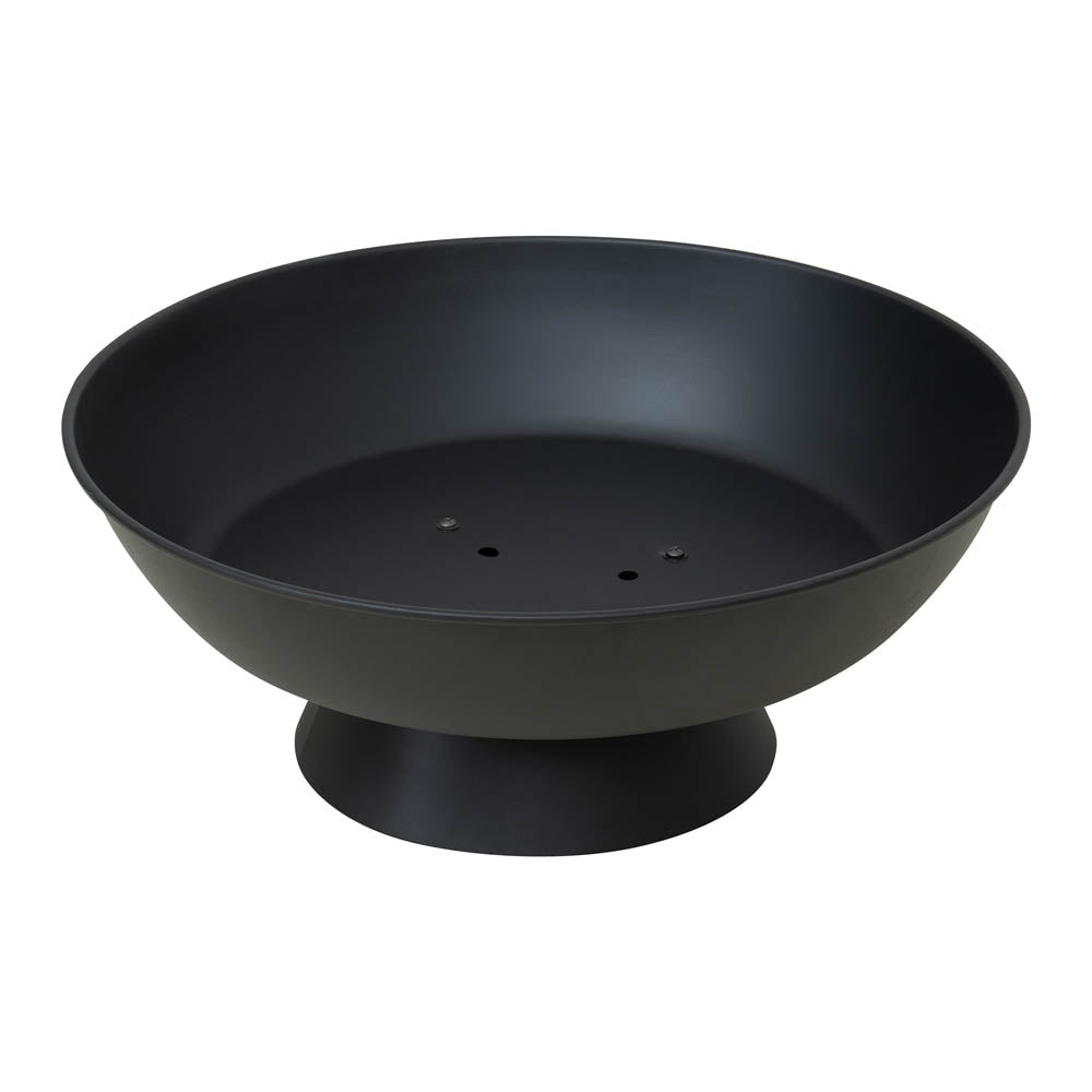 SUNJOY 22 Inch Round Steel Outdoor Fire Pit Bowl with Fire Poker