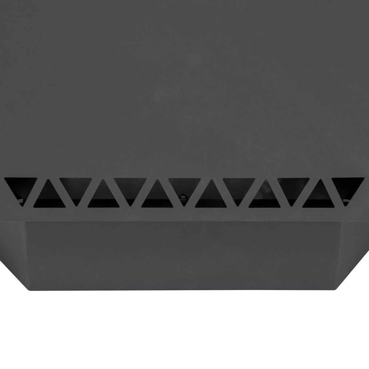Hexagon Smokeless Fire Pit 28'' - Triangle Pattern & Gray