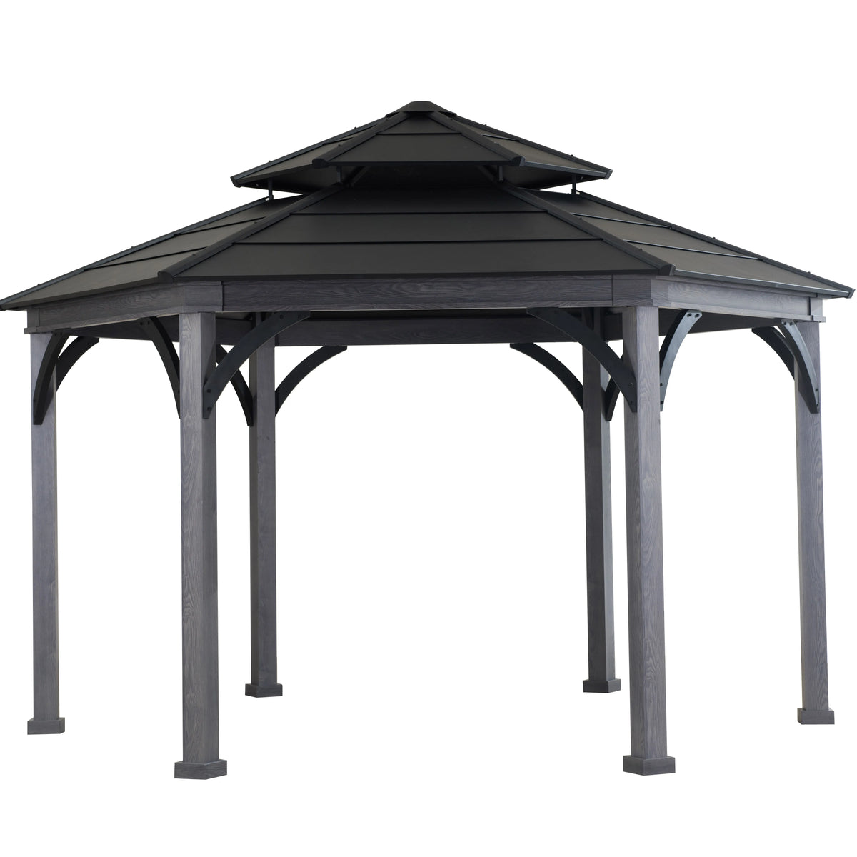 Ashland Hexagonal Gazebo 14.6x14.6 / 18x18