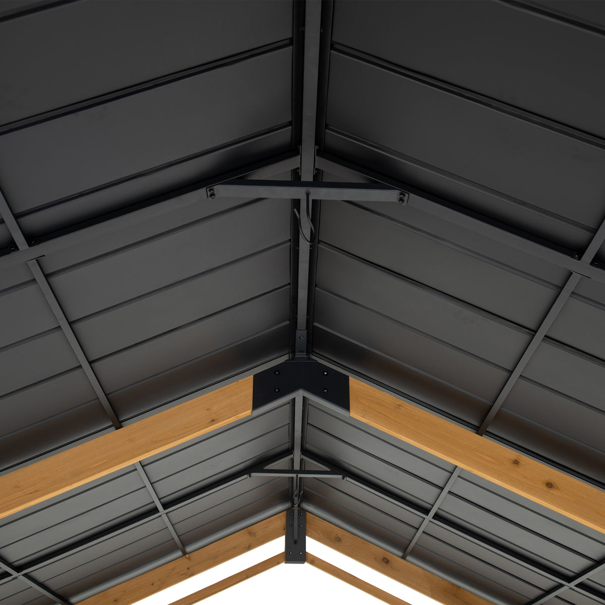 Timberland Compact Wood Carport, 11x13