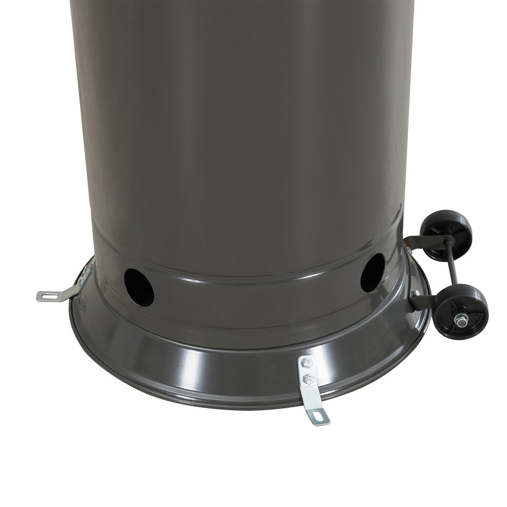 47,000 BTU Propane Heater with Wheels for Patio Space