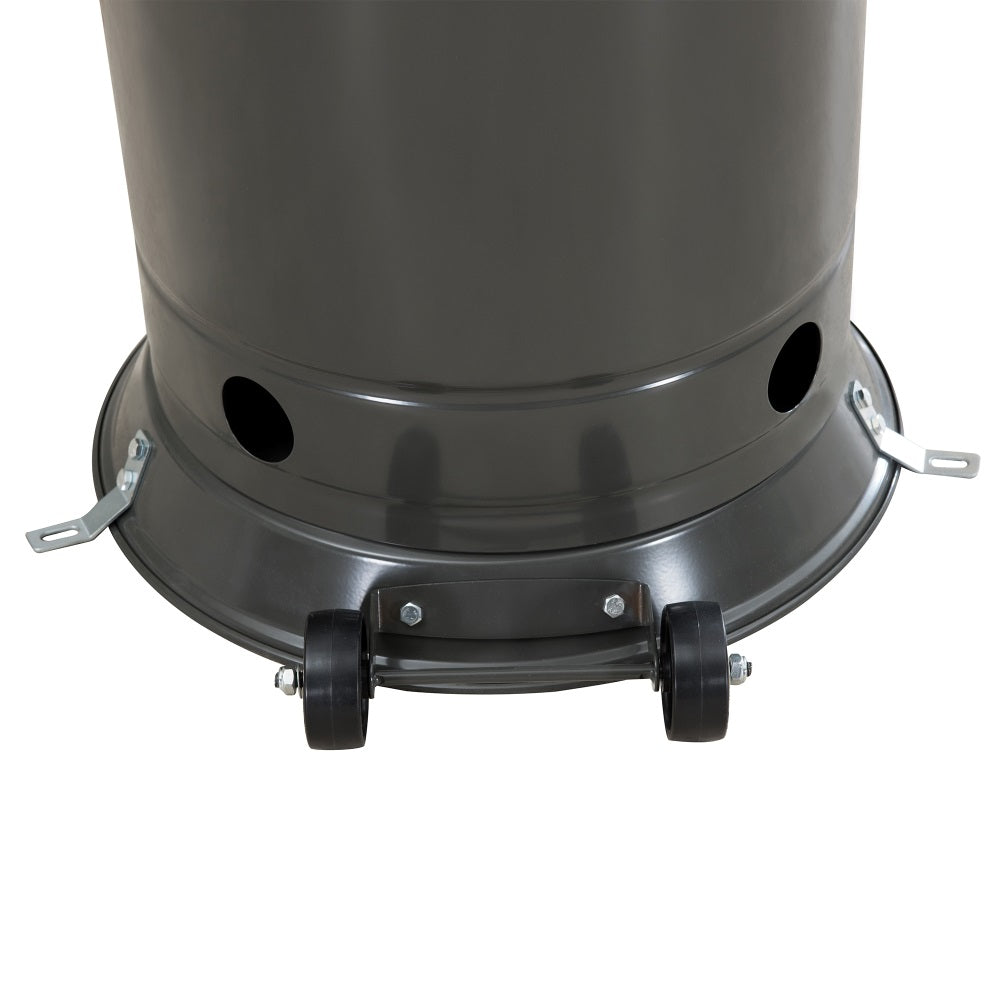 47,000 BTU Propane Heater with Wheels for Patio Space