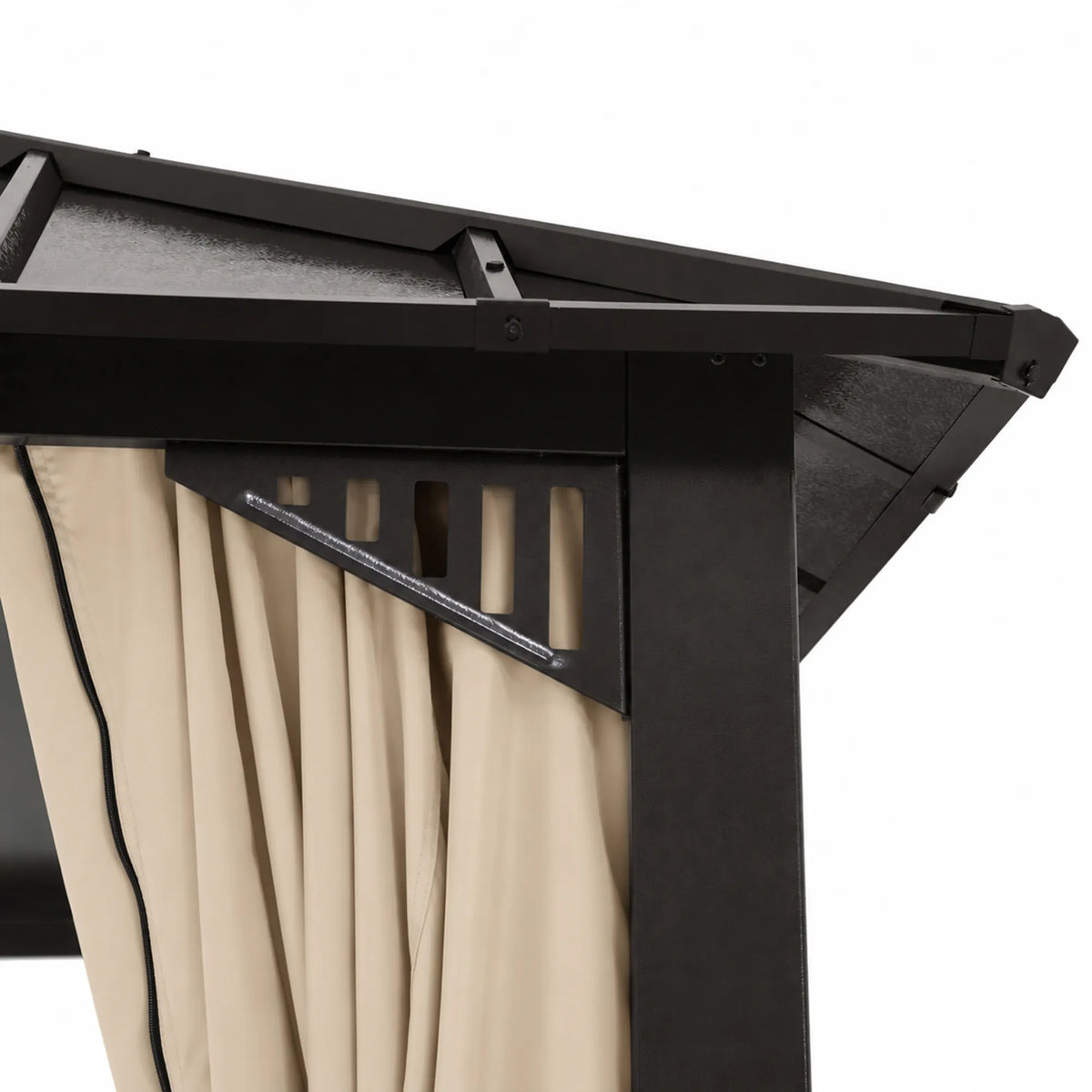 Kingston Horizon PC-Vent Gazebo - Brown, 12x12