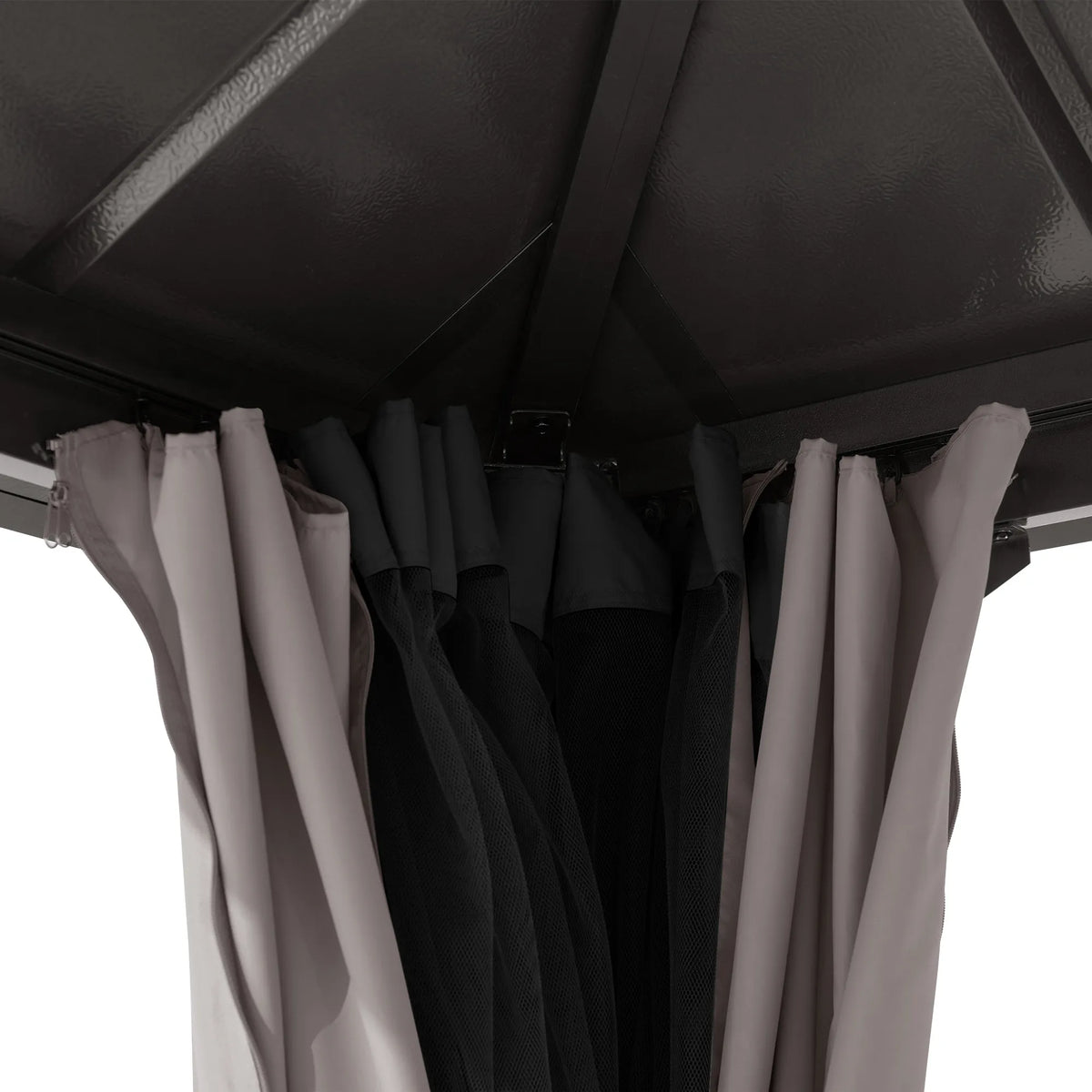 Kingston Horizon PC-Vent Gazebo - Brown, 12x10