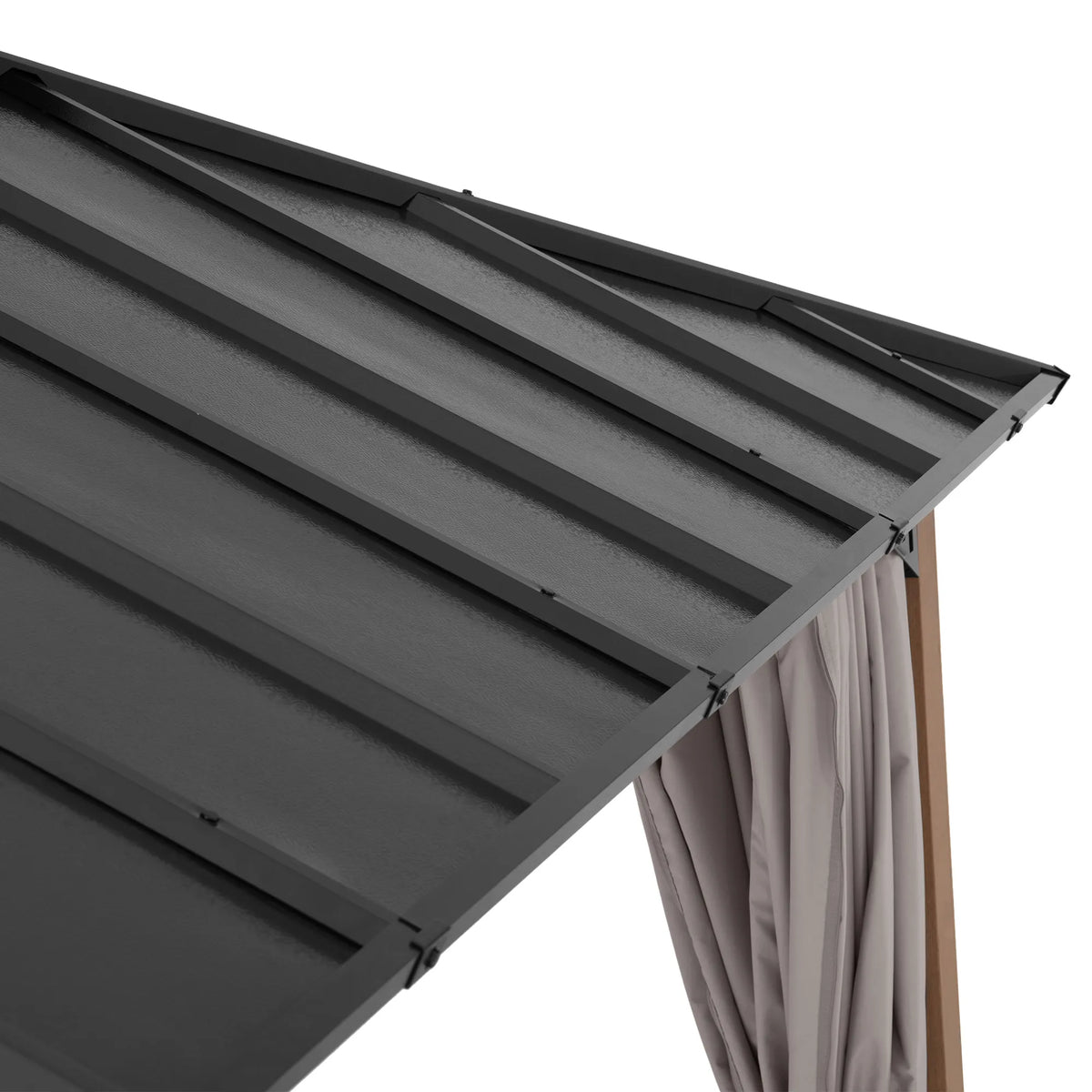 Kingston Horizon PC-Vent Gazebo - Natural Woodgrain, 12x20