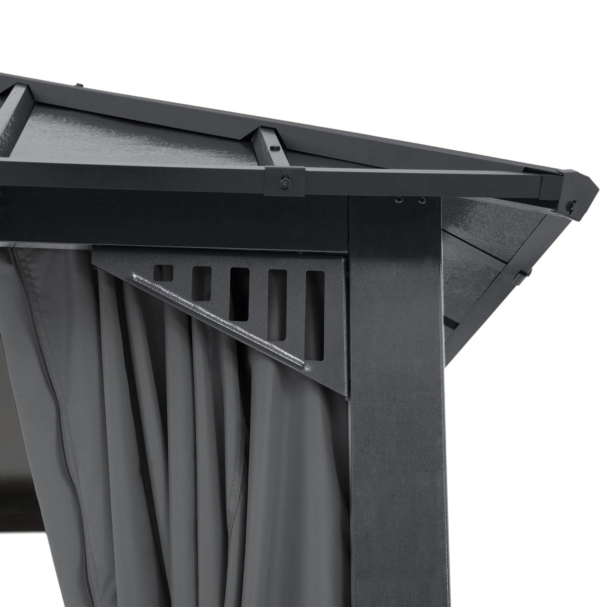 Kingston Horizon PC-Vent Gazebo - Slate Gray, 10x10