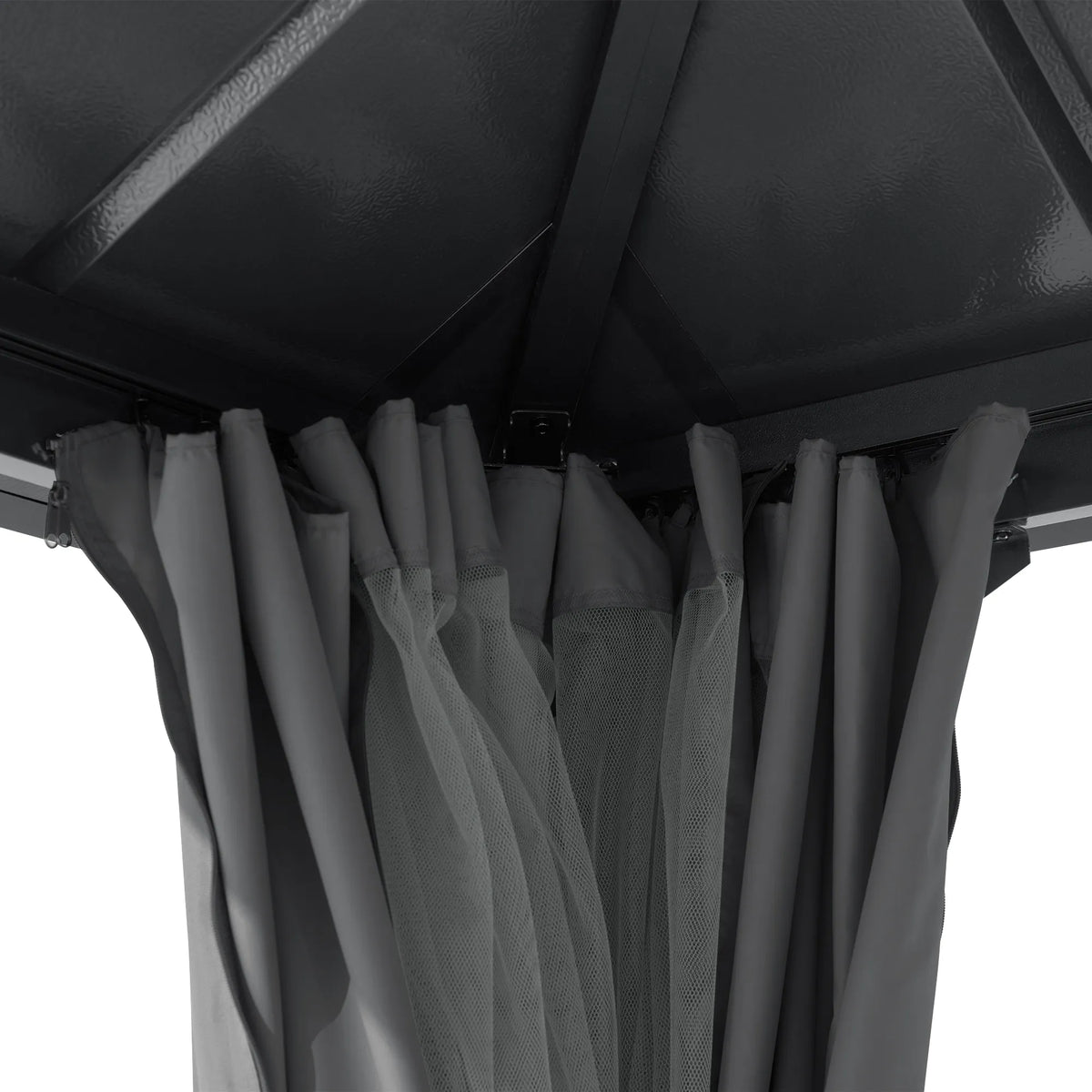 Kingston Horizon PC-Vent Gazebo - Slate Gray, 12x12