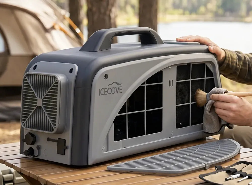 SUNJOY IceCove Portable Air Conditioner for Outdoor Tents and Indoors - Gray
