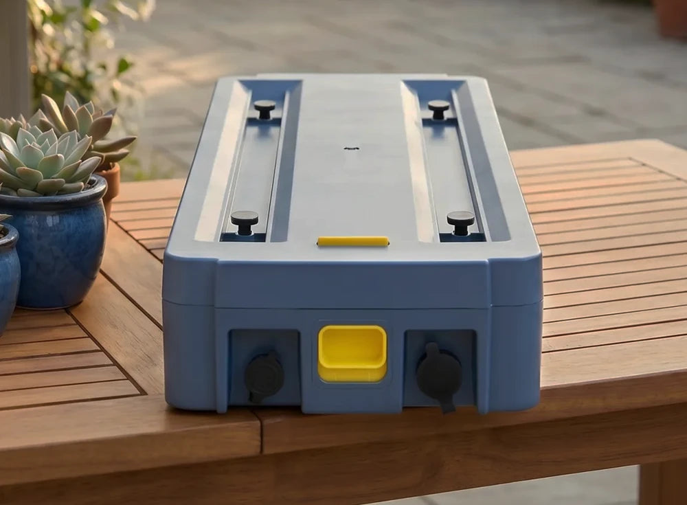 SUNJOY IceCove Portable Air Conditioner Power Bank for Outdoor Tents and Indoors - Blue