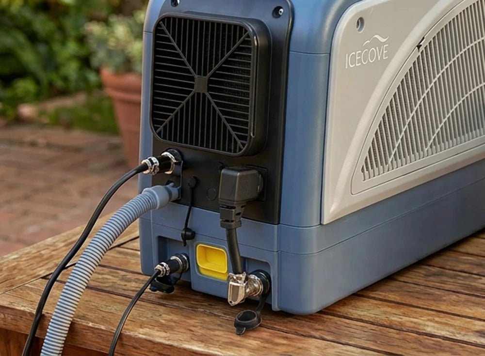 SUNJOY IceCove Portable Air Conditioner Power Bank for Outdoor Tents and Indoors - Blue