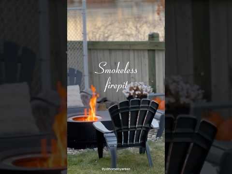 SUNJOY 38 Inch Stainless Steel Smokeless Fire Pit with PVC Cover and Poker - Dot Grid