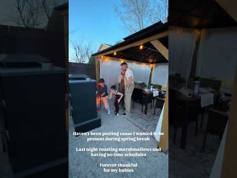 Creating a Perfect Date Night Spot with  SUNJOY 42 Inch Wood Burning Fireplace with Chimney & Log Holders