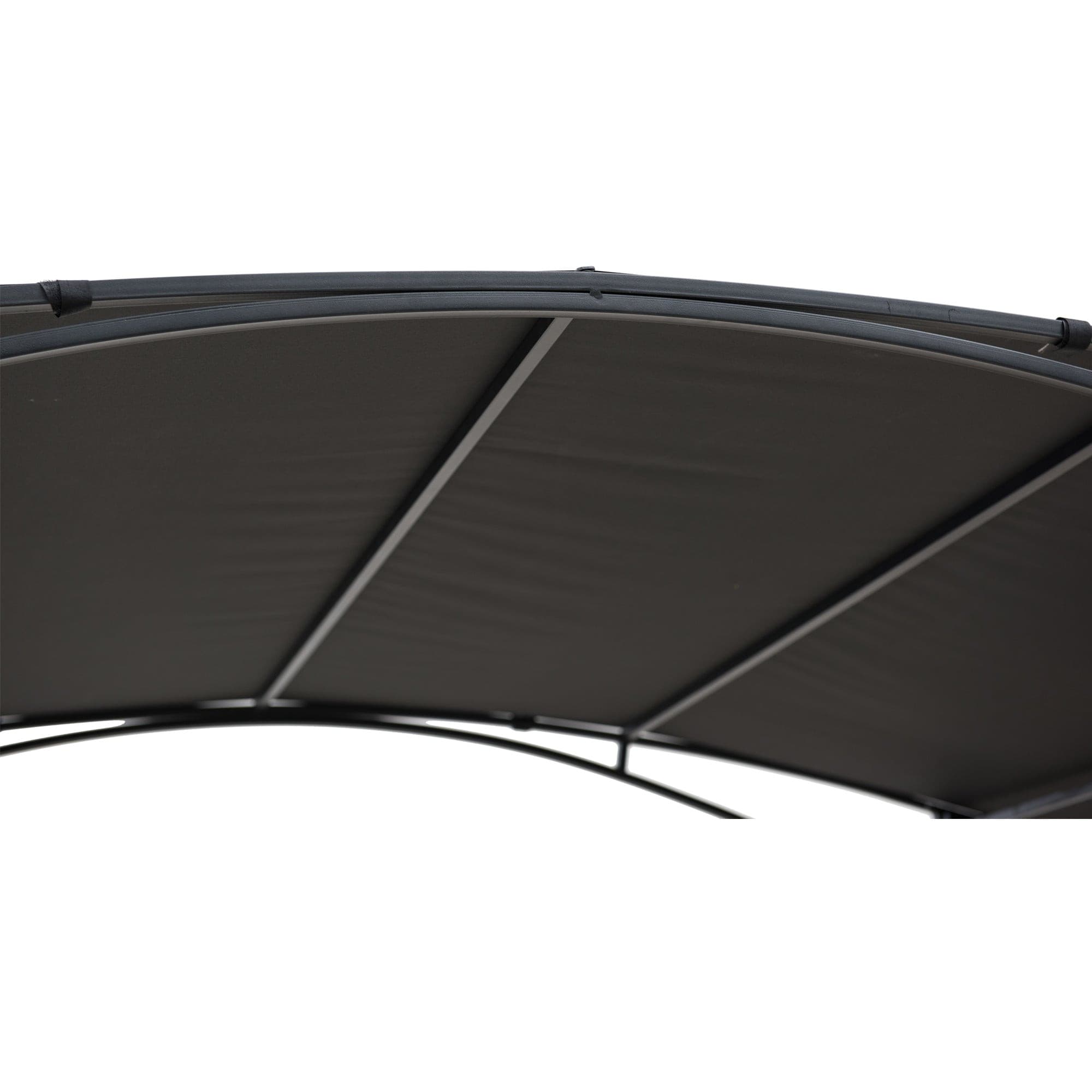 SUNJOY 5x8 Outdoor Grill Gazebo with Arch Canopy and Bar Shelves.