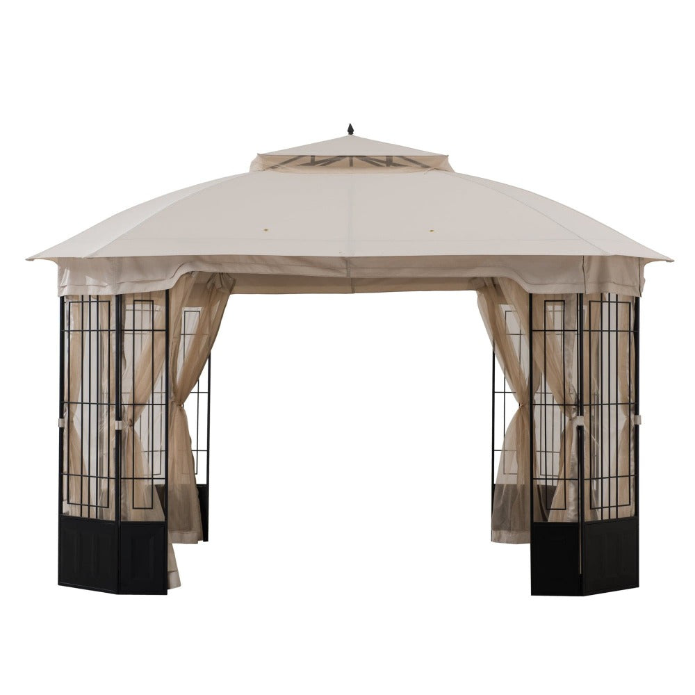 SUNJOY Beige Replacement Canopy For Bethany Gazebo (11X13 Ft) A101012500 Sold At SunNest.